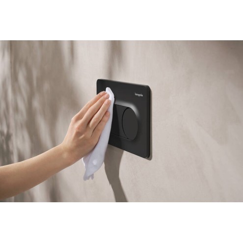 Hansgrohe iFrame Original S, Πλακέτα Black Matt