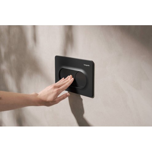 Hansgrohe iFrame Original S, Πλακέτα Black Matt