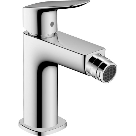 Hansgrohe Logis 110 Fine, Μπαταρία Μπιντέ, με Βαλβίδα Pop-up, Χρωμέ