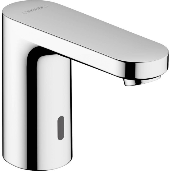 Hansgrohe Vernis Blend, Ηλεκτρονική Μπαταρία 230V με Φωτοκύτταρο (Προ Ρύθμιση Νερού), Χρωμέ