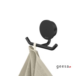 Geesa Opal, Αγκιστρο Διπλό 4,6cm, Black Matt