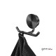 Geesa Opal, Αγκιστρο Διπλό 4,6cm, Inox PVD Black Brushed