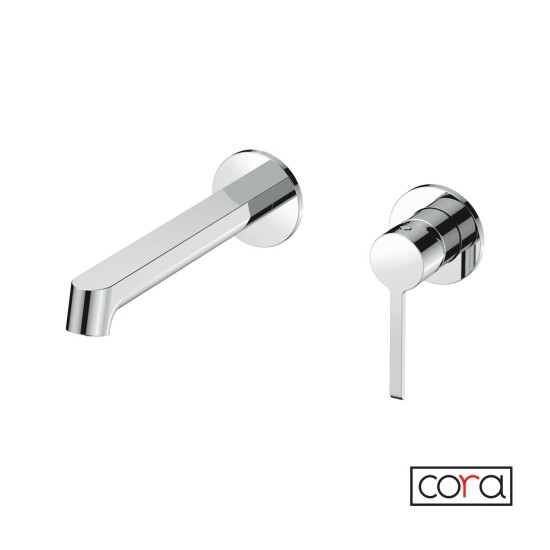 Cora Occo Επίτοιχη Μπαταρία Νιπτήρος Chrome