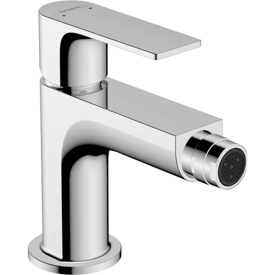Hansgrohe Rebris E, Μπαταρία Μπιντέ με Βαλβίδα Pop-up, Χρωμέ