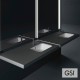 GSI Pura, Υποκαθήμενος Νιπτήρας 55x38cm, Λευκός