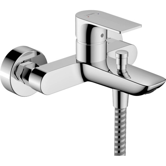 Hansgrohe Rebris E, Μπαταρία Λουτρού (Κορμός), Χρωμέ