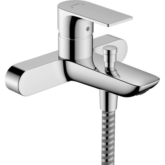 Hansgrohe Rebris E, Μπαταρία Λουτρού (Κορμός), Χρωμέ