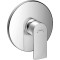 Hansgrohe Rebris E, Πλακέτα Εντοιχισμού 1 ή 3ων Εξόδων Χωρίς Μηχανισμό, Χρωμέ