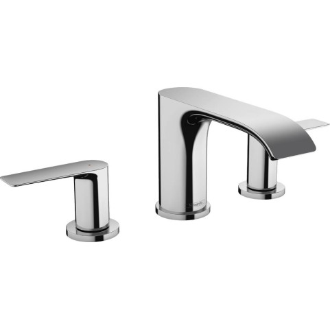 Hansgrohe Vivenis 95, Μπαταρία Νιπτήρος 3ων Οπών, με Βαλβίδα Pop-up, Χρωμέ