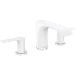 Hansgrohe Vivenis 95, Μπαταρία Νιπτήρος 3ων Οπών, με Βαλβίδα Pop-up, White Matt