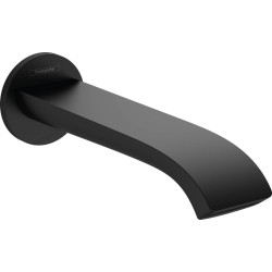 Hansgrohe Vivenis, Επίτοιχη Εκροή 20,2cm, Black Matt