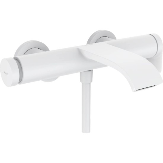 Hansgrohe Vivenis, Επίτοιχη Μπαταρία Λουτρού (Κορμός), White Matt