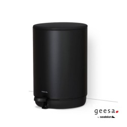 Geesa, Χαρτοδοχείο Επιδαπέδιο 5L, Black Matt