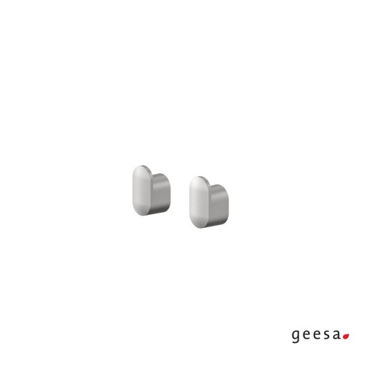 Geesa Cooper Tiger, Σετ 2 τεμαχιων άγκιστρα μικρά, Inox