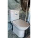 Σετ Roca Debba Round, Λεκάνη Rimless, με καζανάκι 2 λειτουργιών και κάθισμα Slim, Soft Close