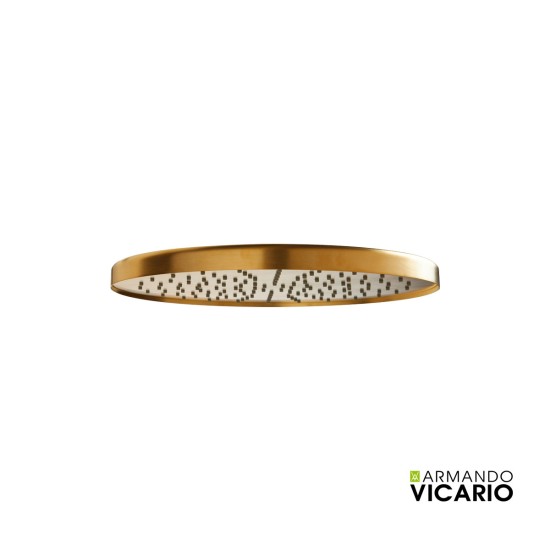 Armando Vicario Κεφαλή Ντουζ Στρογγυλή Φ30 Brushed Gold