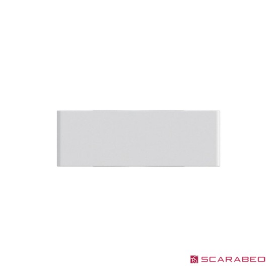 Scarabeo Teorema, Επιτραπέζιος ή Επίτοιχος Νιπτήρας 41x23cm, με 1 Οπή, White