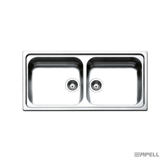 Apell Νεροχύτης Linear 100X50cm Λείος Apell Νεροχύτης Linear 100X50cm Λείος