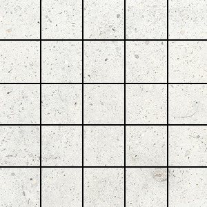 Iris Ceramica Whole Stone White Mosaico 5 Antislip 30X30 Antislip A'