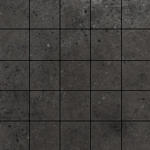 Iris Ceramica Whole Stone Black Mosaico 5 Antislip 30X30 Antislip A'