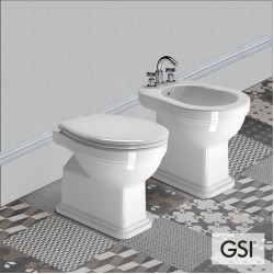 GSI Classic 54, Λεκάνη Υψηλής Πίεσης Κάτω Στόμιο, με Κάλυμμα Soft Close, Λευκή GSI Classic 54, Λεκάνη Υψηλής Πίεσης Κάτω Στόμιο, με Κάλυμμα Soft Close, Λευκή