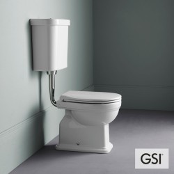 GSI Classic 54cm Λεκάνη Υψηλής Πίεσης Κάτω Στόμιο και Κάθισμα Soft Close. GSI Classic 54cm Λεκάνη Υψηλής Πίεσης Κάτω Στόμιο και Κάθισμα Soft Close.
