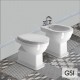 GSI Classic 54cm Λεκάνη Υψηλής Πίεσης Κάτω Στόμιο με Κάθισμα Λευκό, Soft Close.