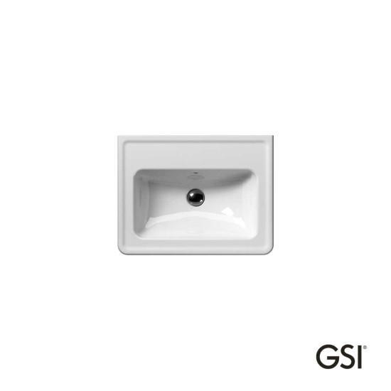 GSI Classic, Νιπτήρας 60x46cm, Λευκός