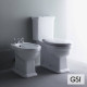 GSI Classic, Επιδαπέδιος μπιντές (με προβολή 54cm) , Λευκός