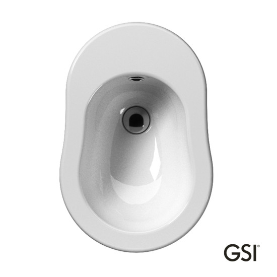 GSI Classic, Επιδαπέδιος μπιντές (με προβολή 54cm) , Λευκός