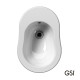 GSI Classic, Επιδαπέδιος μπιντές (με προβολή 54cm) , Λευκός