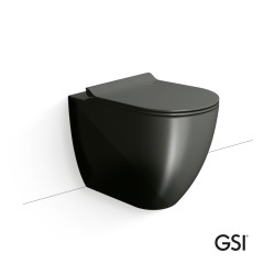 GSI Pura 55, Λεκάνη Swirlflush με Κάλυμμα Super Slim, Soft Close, Ardresia GSI Pura 55, Λεκάνη Swirlflush με Κάλυμμα Super Slim, Soft Close, Ardresia