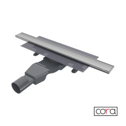 Cora Zip Κανάλι Ντους 60cm 