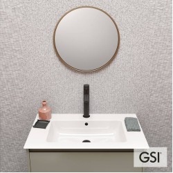 GSI PURA Νιπτήρας 82x46cm κρεμαστός ή ένθετος, Ιταλίας GSI PURA Νιπτήρας 82x46cm κρεμαστός ή ένθετος, Ιταλίας