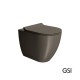 GSI Pura 55 Swirl Λεκάνη Υ/Π με Κάλυμμα MS86SC Super Slim, Soft Close Bistro