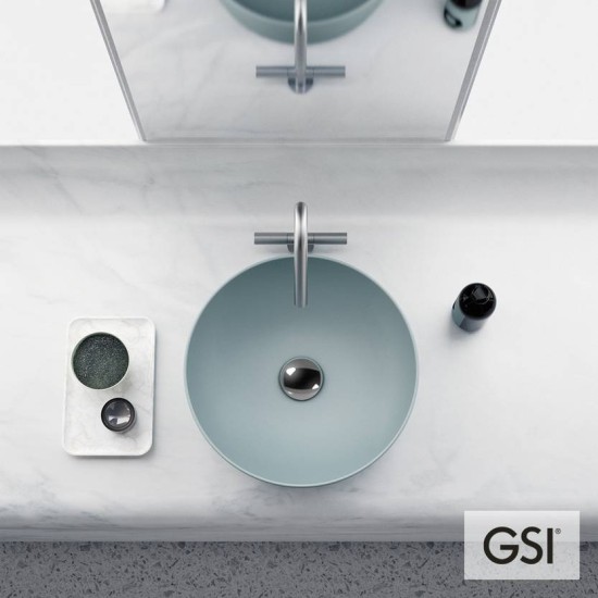 GSI Sand, Νιπτήρας Ελεύθερης Τοποθέτησης Φ40, Ghiaccio GSI Sand, Νιπτήρας Ελεύθερης Τοποθέτησης Φ40, Ghiaccio