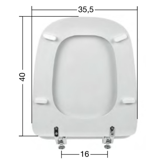 ΕΒΙΟΠ Ideal Standard Emirama, Λευκό ΕΒΙΟΠ Ideal Standard Emirama, Λευκό