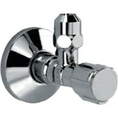 Ideal Standard Γωνιακός Διακόπτης 1/2" με Ροζέτα, Χρωμέ Ideal Standard Γωνιακός Διακόπτης 1/2" με Ροζέτα, Χρωμέ