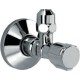 Ideal Standard Γωνιακός Διακόπτης 1/2" με Ροζέτα, Χρωμέ