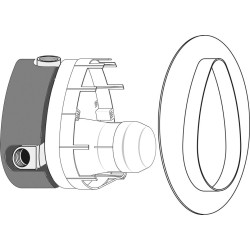Ideal Standard Εντοιχιζόμενο Εσωτερικό Τμήμα 1/2 με Μηχανισμό Multiport Ideal Standard Εντοιχιζόμενο Εσωτερικό Τμήμα 1/2 με Μηχανισμό Multiport