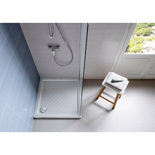 Roca Roma, Ντουζιέρα 100X80X55mm, πορσελάνης.
