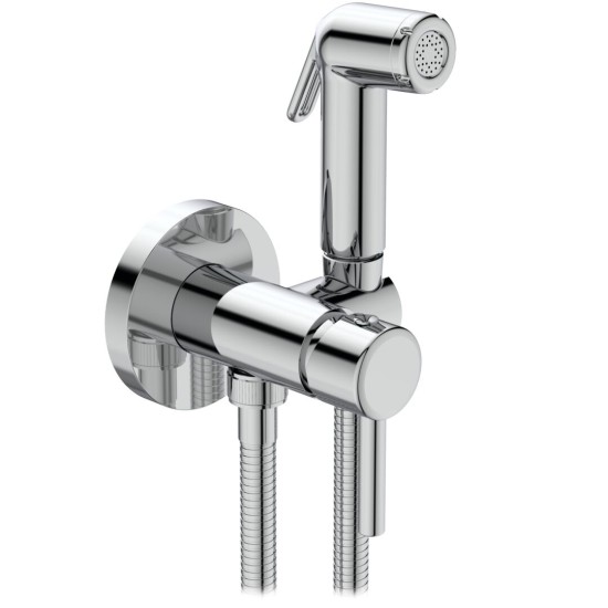 Ideal Standard Idealspray, Εντοιχιζόμενο Σύστημα Μπιντε (Κορμός), Χρωμέ