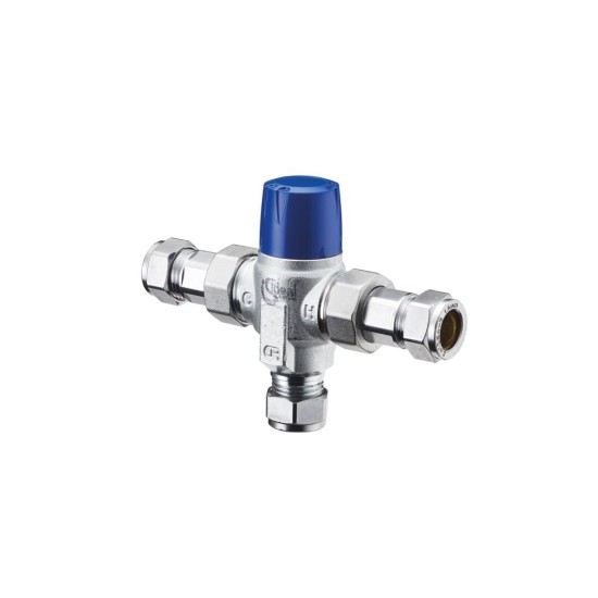 Ideal Standard TMV, Βαλβίδα μπαταρίας 135x36x99mm, Χρωμέ