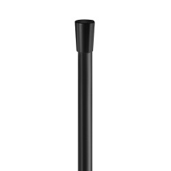 Roca Flex, Σπιράλ ντους 1,50μ PVC, Black Matt Roca Flex, Σπιράλ ντους 1,50μ PVC, Black Matt