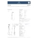 Ideal Standard Idealrain, Στήλη 2 Εξόδων, Χρωμέ