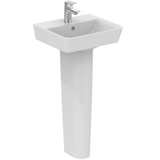 Ideal Standard Tesi, Επικαθήμενη Μπαταρία Νιπτήρος με Βαλβίδα, Χρωμέ