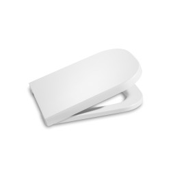 Roca The Gap Square, Κάθισμα και κάλυμμα λεκάνης Slim, soft-close και Quick Release.