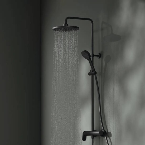Ideal Standard Ceraflow 25+, Στήλη 2 Εξόδων, Black Matt