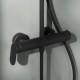 Ideal Standard Ceraflow 25+, Στήλη 2 Εξόδων, Black Matt