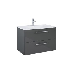 Roca Roma Plus Compact, Επίτποιχη Βάση Επίπλου με Νιπτήρα 81,5x39,5, Rural Oak